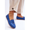 Klasikiniai suede Loafers smėlio spalvos Good Time | Mokasinai moterims | jai24.lt
