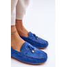 Klasikiniai suede Loafers smėlio spalvos Good Time | Mokasinai moterims | jai24.lt