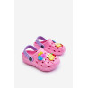Vaikiški lengvi Crocs sandalai Rožiniai saldainiai | Šlepetės vaikams | jai24.lt