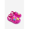 Vaikiški lengvi Crocs sandalai Rožiniai saldainiai | Šlepetės vaikams | jai24.lt