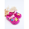 Vaikiški lengvi Crocs sandalai Rožiniai saldainiai | Šlepetės vaikams | jai24.lt