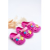Vaikiški lengvi Crocs sandalai Rožiniai saldainiai | Šlepetės vaikams | jai24.lt