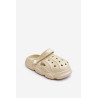 Vaikiškos šlepetės su putomis Crocs Beige Debesuota | Šlepetės vaikams | jai24.lt