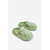 Vaikiškos šlepetės su putomis Crocs Beige Debesuota | Šlepetės vaikams | jai24.lt