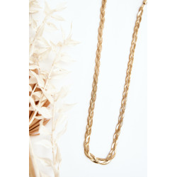 Elegantiška gyvatės auksinė grandinėlė 198820