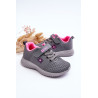 Vaikiški sportiniai batai su raišteliais Pilka Brego | Kedai vaikams | jai24.lt