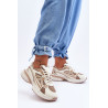 Moteriški suvarstomi sportiniai batai smėlio spalvos Emare | Kedai | jai24.lt