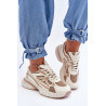 Moteriški suvarstomi sportiniai batai smėlio spalvos Emare | Kedai | jai24.lt