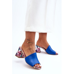 Moteriški odiniai mulai ant kulno Lewski batai 3209/K juodi 198846