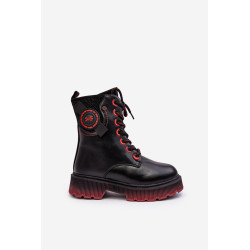 Izoliuoti Trapper batai vaikams, juodi Askya 198912