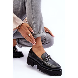 Moteriški odiniai batai su dekoratyviniu juodu Lyndani 198915