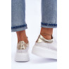 Moteriški odiniai sportbačiai su platforma, balti Lemar 10150 | Kedai | jai24.lt