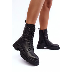 Izoliuoti odiniai batai SBarski MR870-25 juodi 198923