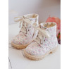 Smėlio spalvos Dolida vaikiški batai su užtrauktuku | Aulinukai vaikams | jai24.lt