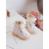 Smėlio spalvos Dolida vaikiški batai su užtrauktuku | Aulinukai vaikams | jai24.lt