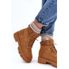 Moteriški dygsniuoti „Trapper“ batai „Camel Cross“ džinsai MM2R4011C | Auliniai batai moterims | jai24.lt