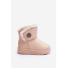 Vaikiški sniego batai, paminkštinti smėlio spalvos kailiu Big Star MM374084 | Aulinukai vaikams | jai24.lt