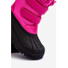 Vaikiški sniego batai su raišteliais Big Star Fuchsia MM374112 | Aulinukai vaikams | jai24.lt
