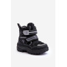 Vaikiški paminkštinti sniego batai su raišteliais Black Big Star MM374129 | Aulinukai vaikams | jai24.lt