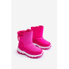 Vaikiški suvarstomi sniego batai su vilna pamušalu rožinės spalvos Big Star MM374121 | Aulinukai vaikams | jai24.lt