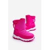 Vaikiški suvarstomi sniego batai su vilna pamušalu rožinės spalvos Big Star MM374121 | Aulinukai vaikams | jai24.lt