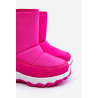 Vaikiški suvarstomi sniego batai su vilna pamušalu rožinės spalvos Big Star MM374121 | Aulinukai vaikams | jai24.lt