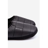 Vyriškos užsegamos izoliuotos šlepetės Black Big Star KK174363 | Šlepetės vyrams | jai24.lt