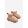 Vaikiški sniego batai Botki izoliuoti smėlio spalvos Nallita | Aulinukai vaikams | jai24.lt