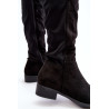 Moteriški odiniai batai iki kelių SBarski HY27098A juodi | Ilgaauliai batai | jai24.lt