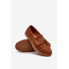 Vyriški zomšiniai Loafers Batai Zazoo 1566 Ruda | Klasikiniai batai vyrams | jai24.lt