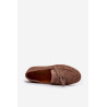Vyriški zomšiniai Loafers Batai Zazoo 1566 Ruda | Klasikiniai batai vyrams | jai24.lt