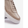 Vyriški odiniai sportiniai batai Zazoo 1544 Beige | Kedai vyrams | jai24.lt