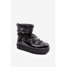 Moteriški platforminiai sniego batai su juodais raišteliais Fleure | Žieminiai batai | jai24.lt
