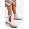 Moteriški batai su užtrauktuku White Ramhel | Auliniai batai moterims | jai24.lt