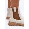 Moteriški batai su užtrauktuku White Ramhel | Auliniai batai moterims | jai24.lt