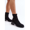 Moteriški juodi žemakulniai batai Aphroteia | Auliniai batai moterims | jai24.lt