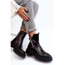 Odiniai moteriški batai Maciejka 06236-15 Juodi 199078