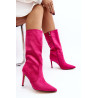 Moteriški batai su „Stiletto Fuchsia Odetteia“. | Ilgaauliai batai | jai24.lt