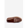 Vyriški zomšiniai Loafers Batai Zazoo 1566 Ruda | Klasikiniai batai vyrams | jai24.lt