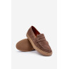Vyriški zomšiniai Loafers Batai Zazoo 1566 Ruda | Klasikiniai batai vyrams | jai24.lt