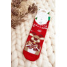 Moteriškos kalėdinės kojinės su elnio raudonumu | Kojinės moterims | jai24.lt