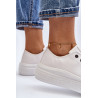 Žemi moteriški izoliuoti balti sportbačiai Big Star MM274029 | Kedai | jai24.lt