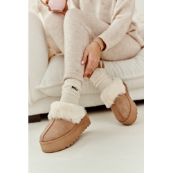 Moteriški sniego batai su storu padu Camel Starlyn 199114