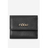 Maža moteriška piniginė iš natūralios odos Nobo NPUR-LR110-C020 Black | Piniginės | jai24.lt