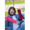 Kojinės COUPLE BOX 2 Pairs Box Heart Rainbow Socks | Kojinės moterims | jai24.lt