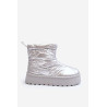 Sniego batai moterims sidabriniai Fionia | Žieminiai batai | jai24.lt