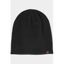 Moteriška žieminė kepurė 4F 4FAW23ACAPF285-20S Juoda 199130