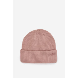 Dviejų sluoksnių moteriška kepurė 4F4FAW23ACAPF291-83S smėlio spalvos 199136