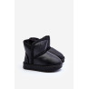 Vaikiški izoliuoti sniego batai su kailiu pamušalu juoda Benigna | Aulinukai vaikams | jai24.lt