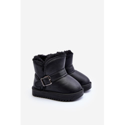 Vaikiški eko odiniai sniego batai su juodu Orinor dirželiu 199143